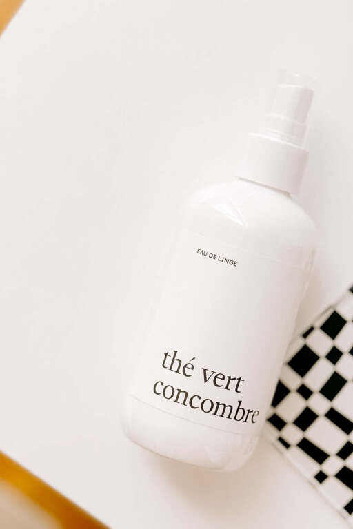 MARÉE CHANDELLE EAU DE LINGE - THÉ VERT CONCOMBRE