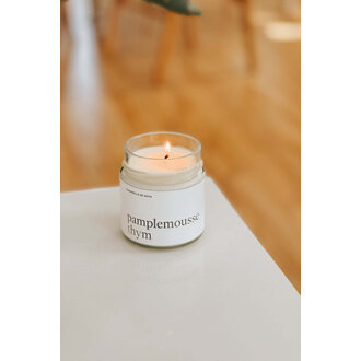 MARÉE CHANDELLE CHANDELLE DE SOYA - PAMPLEMOUSSE ET THYM