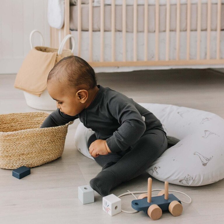 PERLIMPINPIN COUSSIN D'ALLAITEMENT EN BAMBOU - OIE