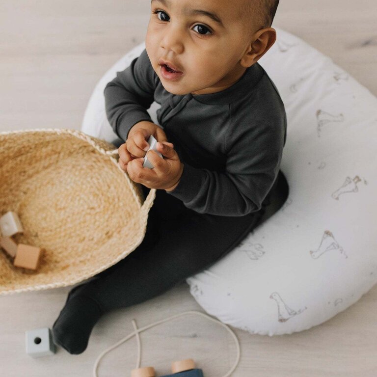 PERLIMPINPIN COUSSIN D'ALLAITEMENT EN BAMBOU - OIE