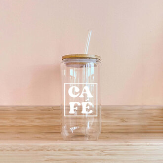 MÖMY VERRE BOHO 16OZ - CAFÉ