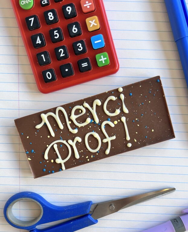 CHOCO CHOCOLAT TABLETTE À MESSAGE