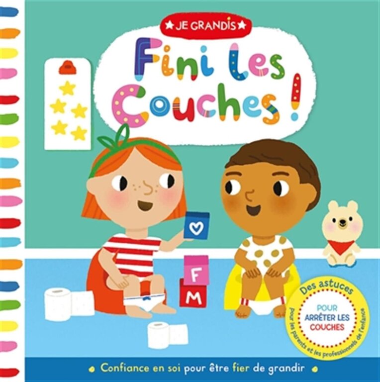 1,2,3 SOLEIL! LIVRE - FINI LES COUCHES!