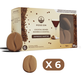POSEIDN BOMBES POUR COCKTAIL - ESPRESSO MARTINI