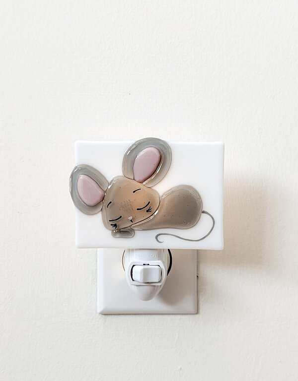 VEILLE SUR TOI VEILLEUSE - SOURIS SIMON