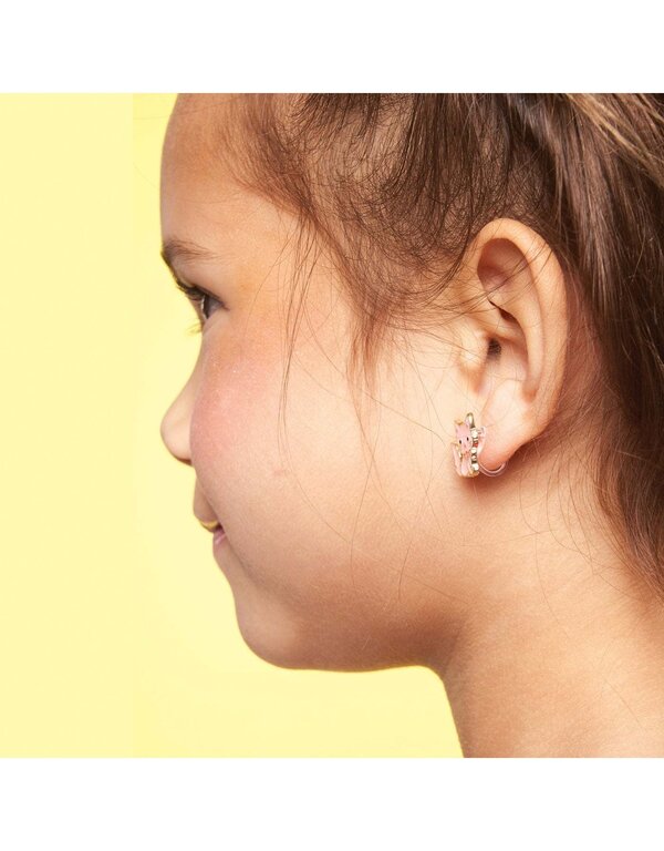 GIRL NATION BOUCLES D'OREILLES À CLIP - LAPIN BRILLANT