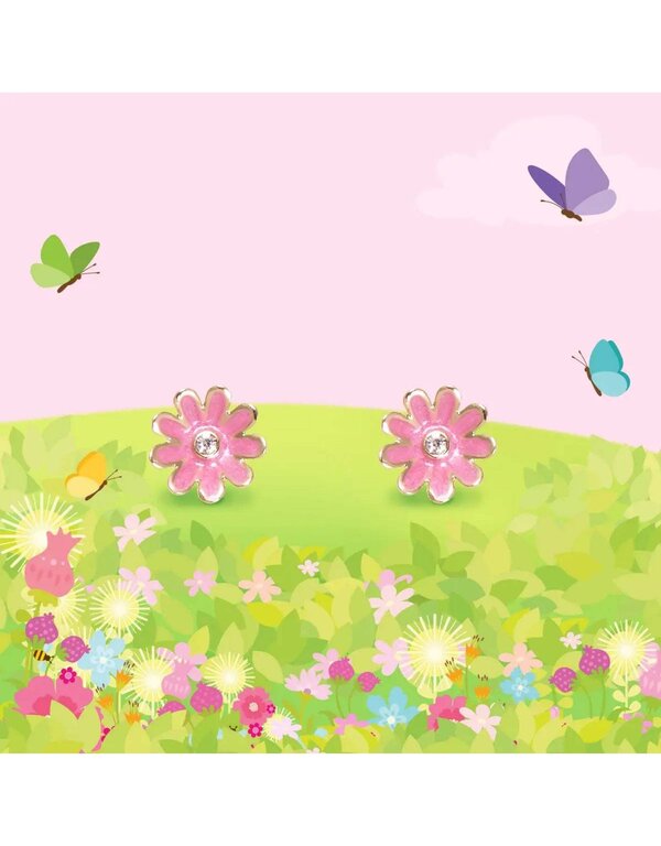 GIRL NATION BOUCLES D'OREILLES - MARGUERITE ROSE