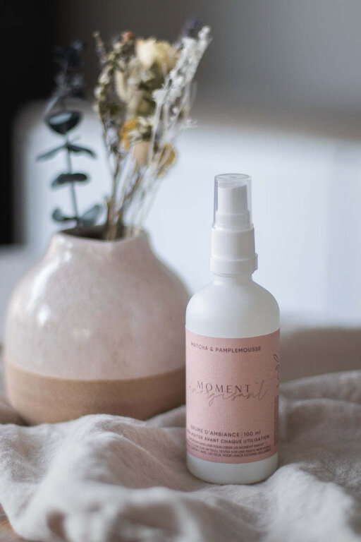 LOVLI BRUME D'AMBIANCE MOMENT ÉNERGISANT - MATCHA & PAMPLEMOUSSE