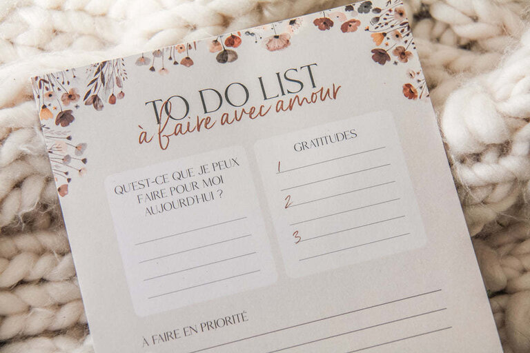 LOVLI BLOC-NOTE - TO-DO LISTE À FAIRE AVEC AMOUR