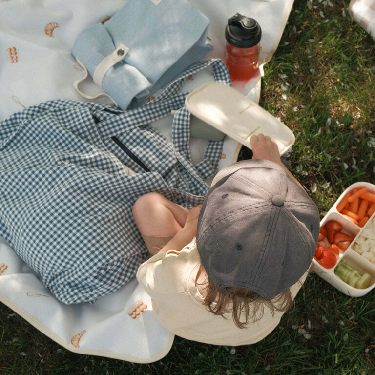 DANS LE SAC FOURRE-TOUT EN COTON BIO -  VICHY MARINE