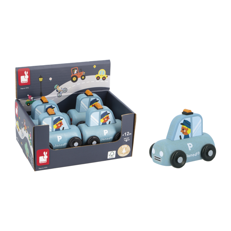 JANOD VOITURE EN BOIS CROSS ROADS - POLICE