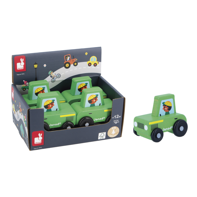 JANOD VOITURE EN BOIS CROSS ROADS - TRACTEUR