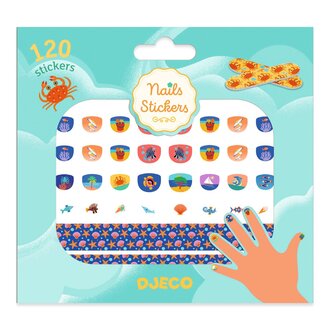 DJECO NAIL STICKERS - MEDITERRANEAN