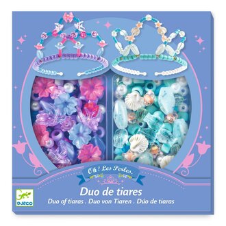 DJECO FABRICATION DE TIARES - DUO BLEU