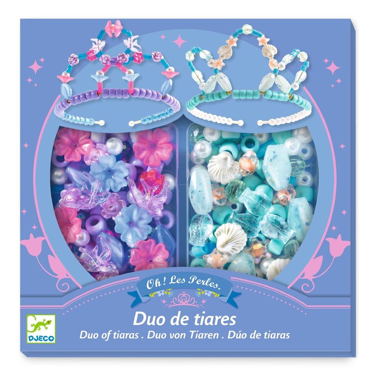 DJECO FABRICATION DE TIARES - DUO BLEU