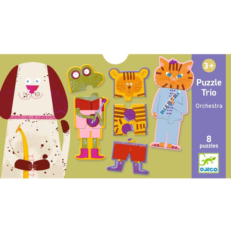 DJECO PUZZLE TRIO - ORCHESTRA
