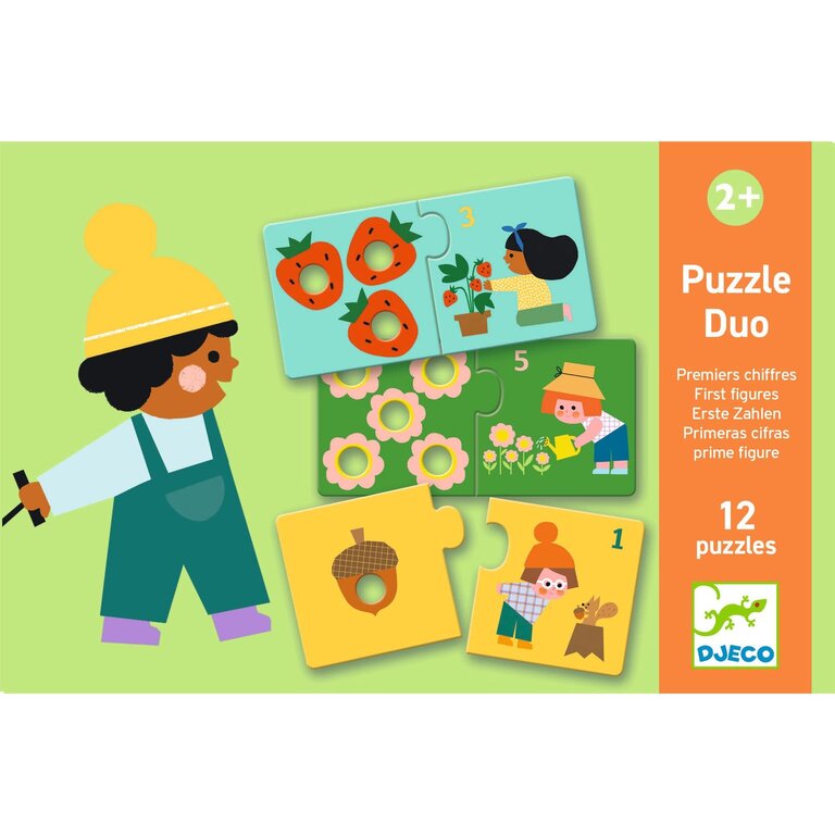 DJECO PUZZLE DUO - PREMIERS CHIFFRES