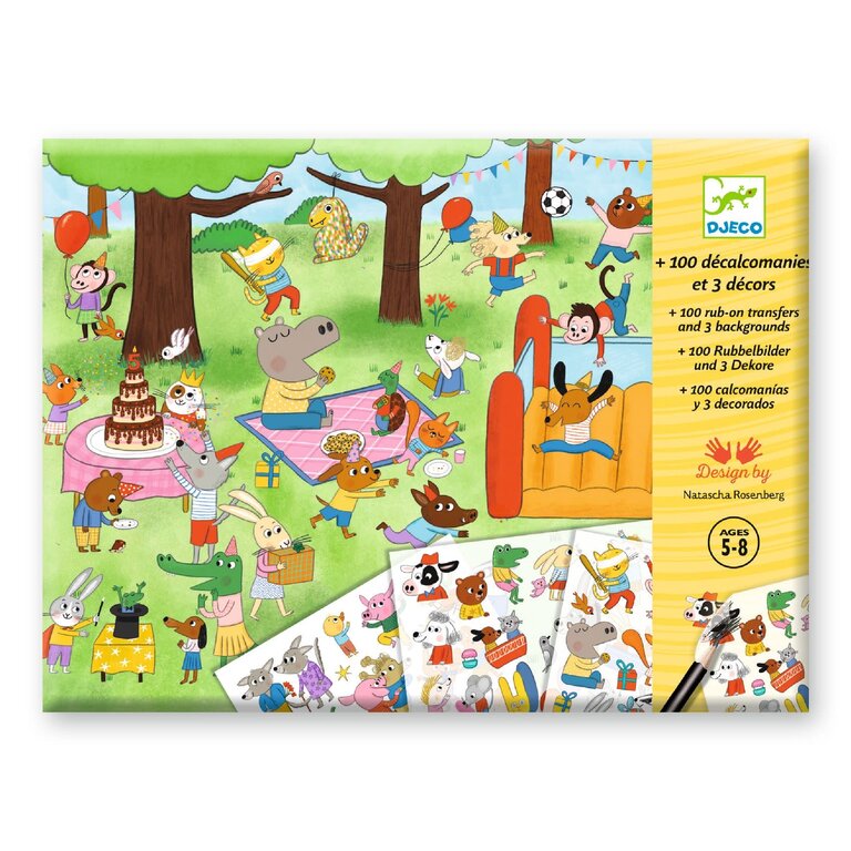 DJECO DÉCALCOS - C'EST LA FÊTE!