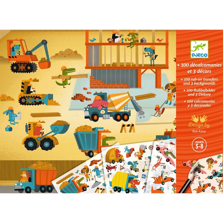 DJECO DECALS - ASPHALT