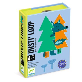 DJECO JEU DE CARTES - MISTI'LOUP