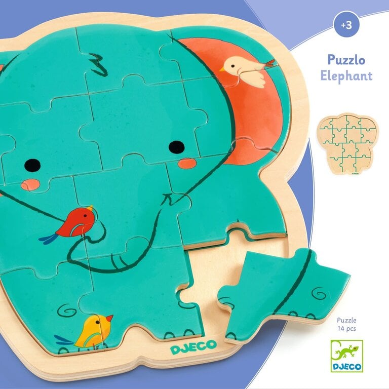 DJECO PUZZLO - ÉLÉPHANT