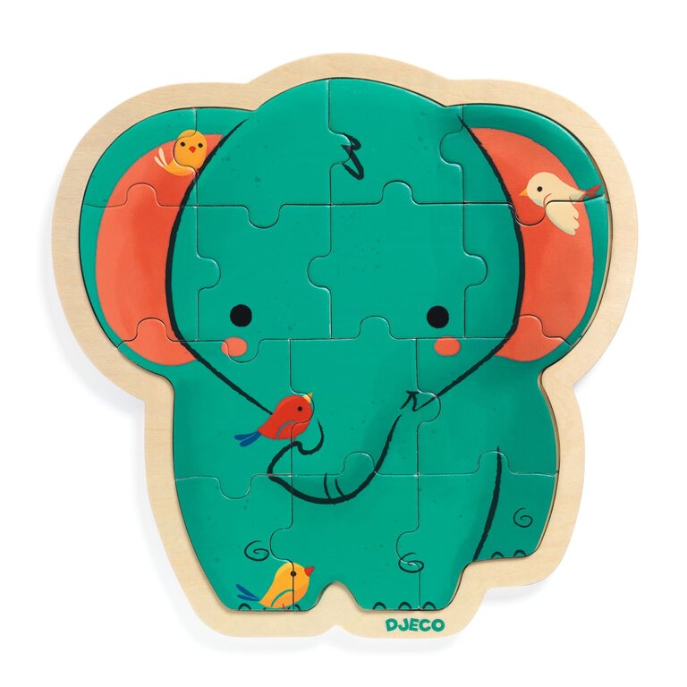 DJECO PUZZLO - ÉLÉPHANT
