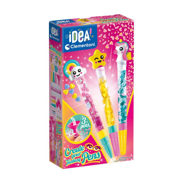 CLEMENTONI IDEA : CRÉE TES STYLOS - FANTAISIE
