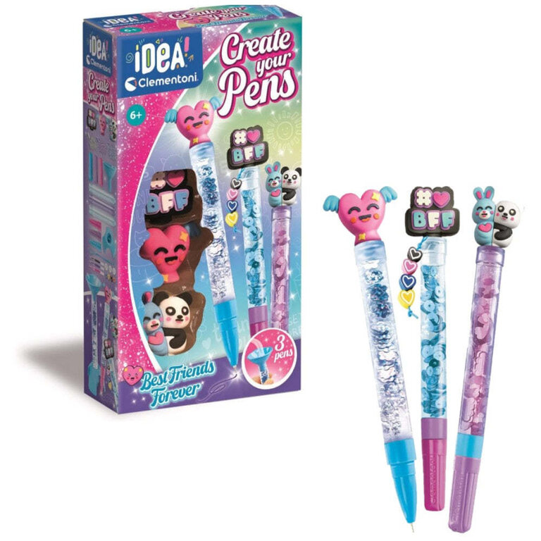 CLEMENTONI IDEA : CRÉE TES STYLOS - BFF