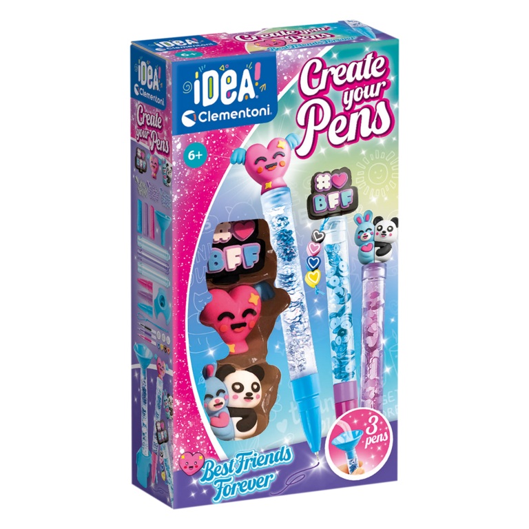 CLEMENTONI IDEA : CRÉE TES STYLOS - BFF
