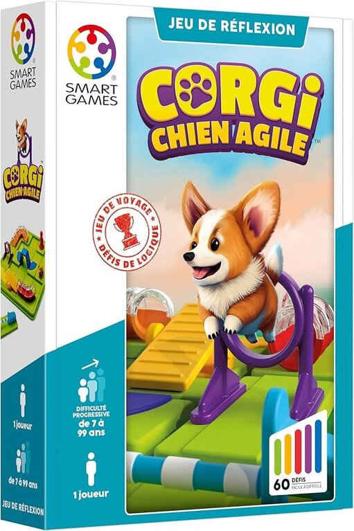 SMART GAMES JEU ÉDUCATIF - CORGI CHIEN AGILE