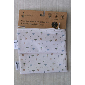 MICASSO & CO DUO DE SACS À COLLATION - LA JUNGLE