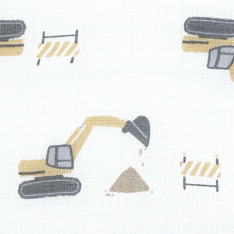 PERLIMPINPIN MOUSSELINE EN COTON - EXCAVATRICE