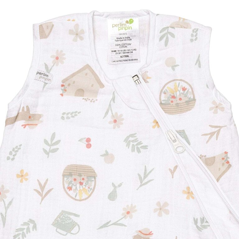 PERLIMPINPIN SAC DE NUIT EN MOUSSELINE 0.7 TOG - PICNIC