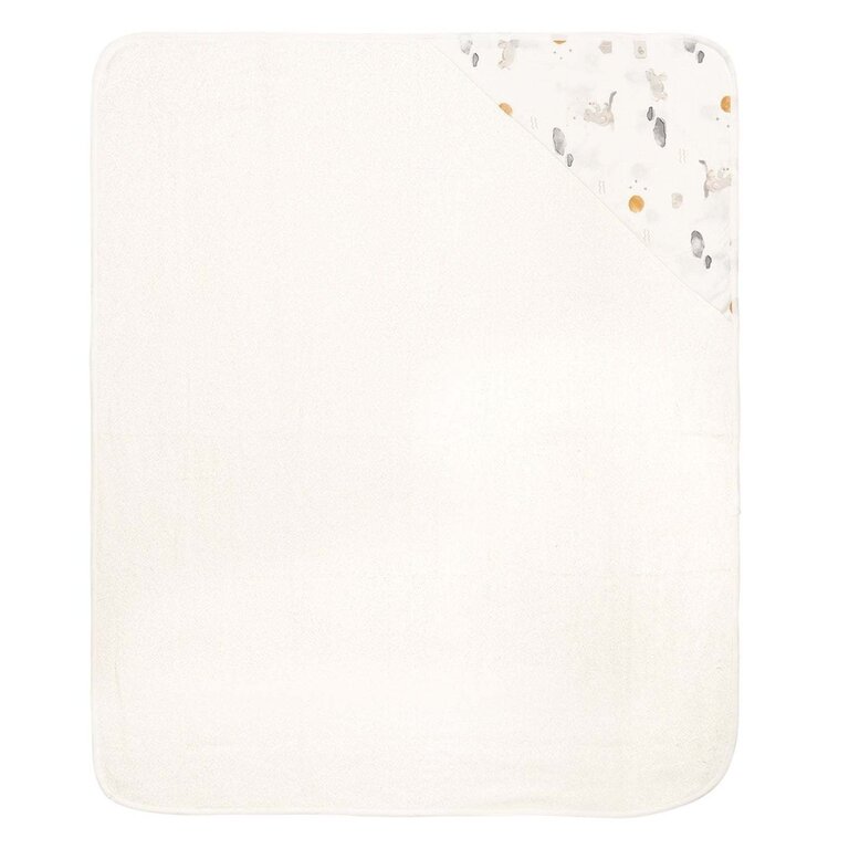 PERLIMPINPIN SERVIETTE À CAPUCHON EN BAMBOU - PLEINE LUNE