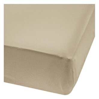 PERLIMPINPIN DRAP CONTOUR EN BAMBOU - TAUPE