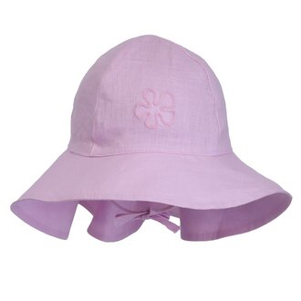 CALIKIDS CHAPEAU EN LIN - ROSE