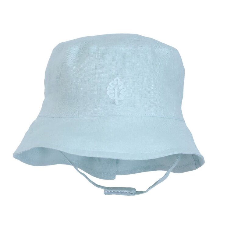 CALIKIDS CHAPEAU BUCKET EN LIN - BLEU