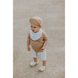 ZAK & ZOÉ BAVOIR DRAPÉ - LIGNÉ BEIGE