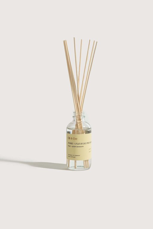 OLI & EVE DIFFUSEUR À ROSEAUX - POIRE + FLEUR DE PRUNIER