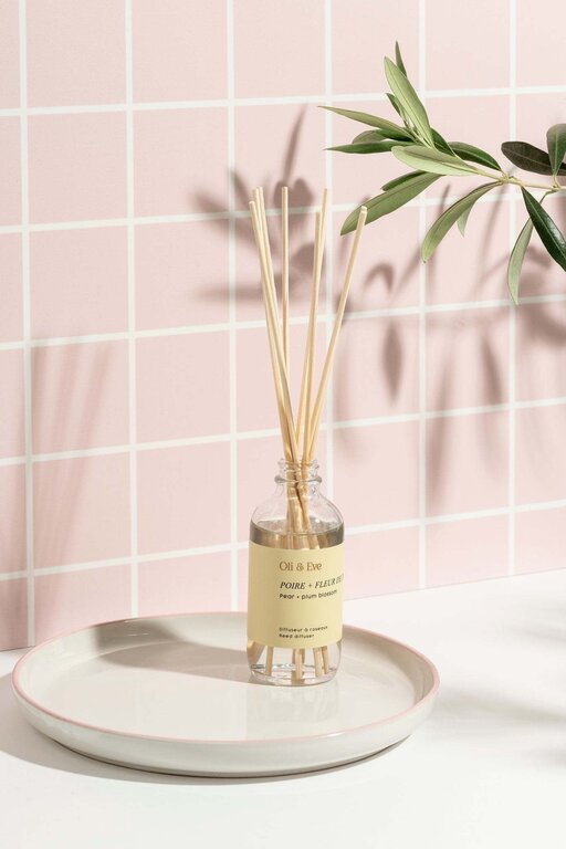 OLI & EVE DIFFUSEUR À ROSEAUX - POIRE + FLEUR DE PRUNIER