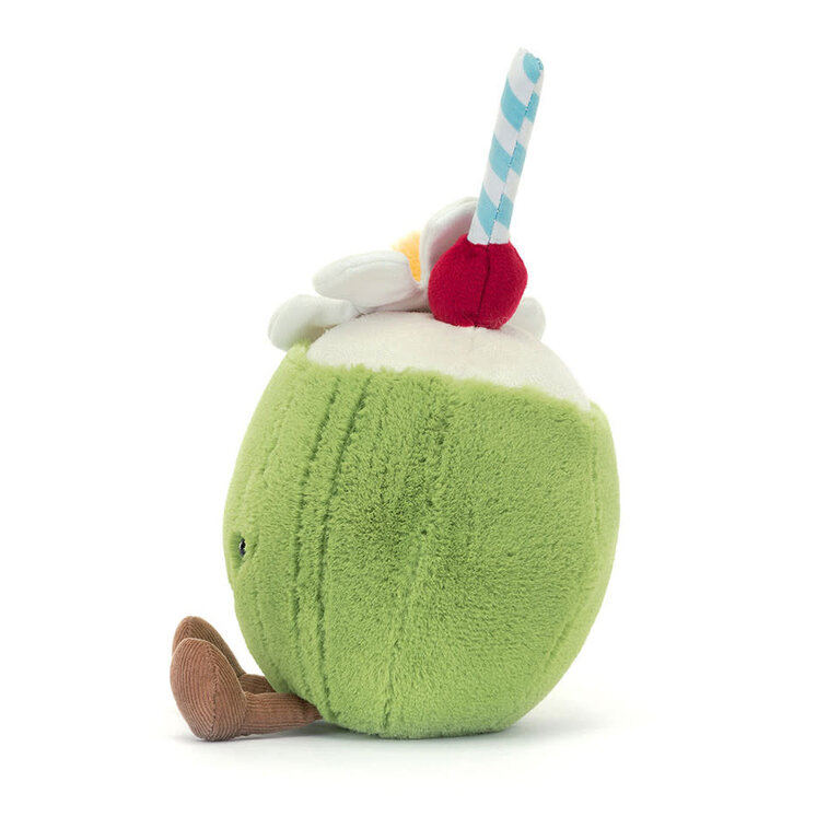 JELLYCAT PELUCHE - NOIX DE COCO ARUBA AMUSANTE