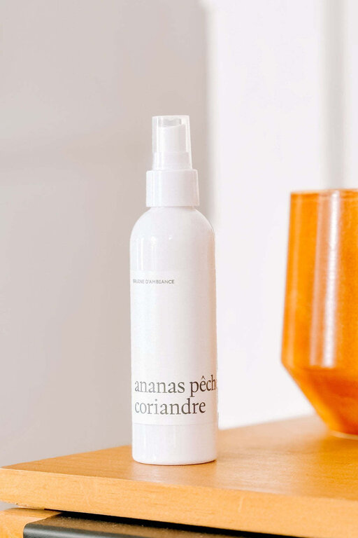 MARÉE CHANDELLE BRUINE D'AMBIANCE - ANANAS, PÊCHE ET CORIANDRE