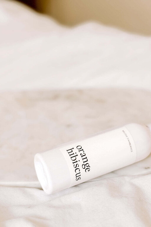 MARÉE CHANDELLE BRUINE D'AMBIANCE - ORANGE HIBISCUS