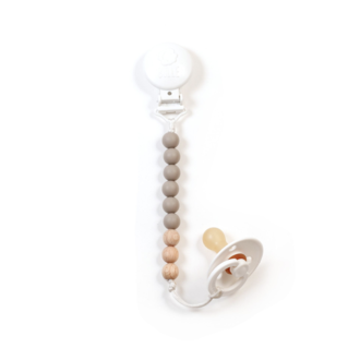 BULLE BIJOUTERIE ATTACHE-SUCE PUR - TAUPE