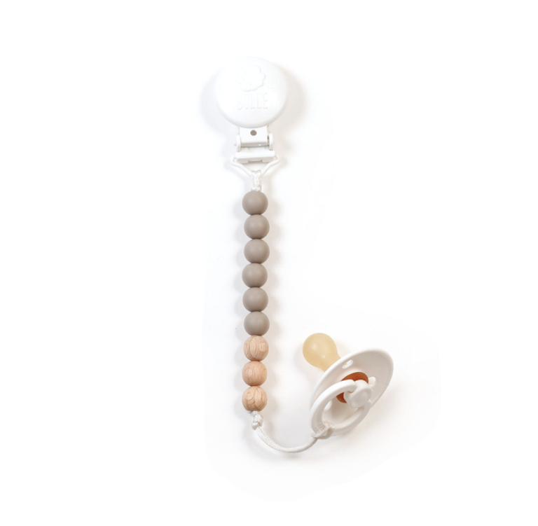 BULLE BIJOUTERIE ATTACHE-SUCE PUR - TAUPE