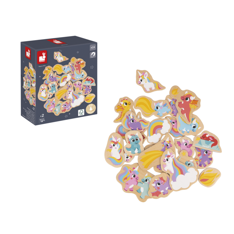 JANOD AIMANTS - LICORNES & DRAGONS