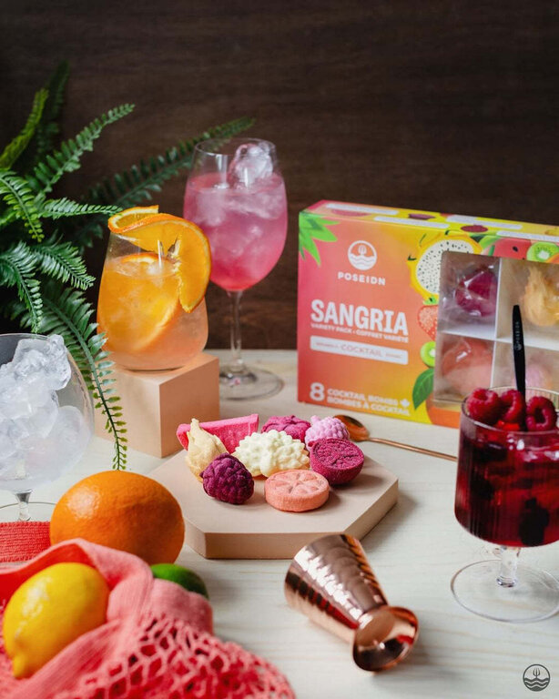 POSEIDN COFFRET VARIÉTÉ POUR COCKTAIL - SANGRIA