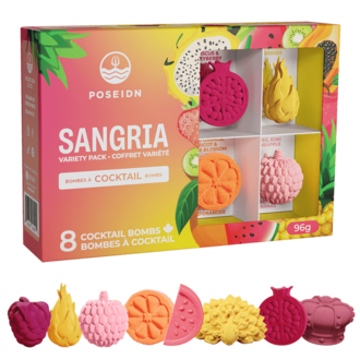 POSEIDN COFFRET VARIÉTÉ POUR COCKTAIL - SANGRIA