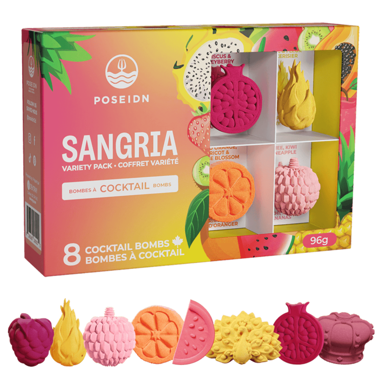 POSEIDN COFFRET VARIÉTÉ POUR COCKTAIL - SANGRIA