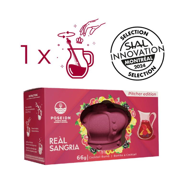 POSEIDN BOMBE POUR COCKTAIL INDIVIDUEL - REAL SANGRIA